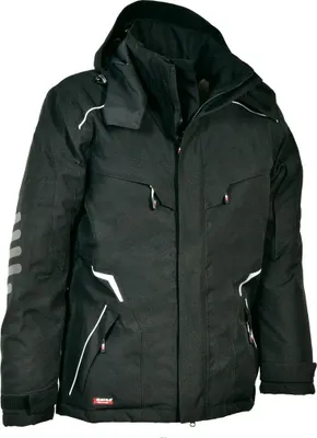 Produktbild von Cofra Winter-Arbeitsjacke wasserdicht Igarka 200 g/m² Schwarz 62