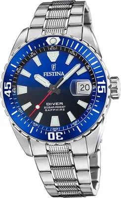 Image de Festina acier inoxydable Montre homme argent Casual D2UF20669/1