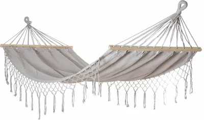 Zdjęcie produktu dla Hamak ogrodowy BOHO Milos2 200x100 cm szary