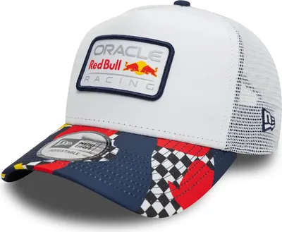 Produktbild von New Era A-Frame Trucker Cap - ABSTRACT Red Bull Racing