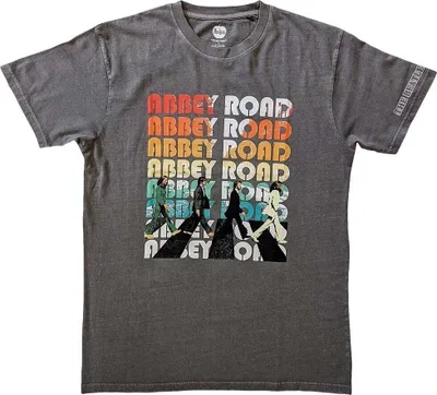 Produktbild von The Beatles Abbey Stacked Charcoal Grey XL T-Shirt