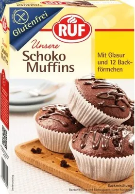 Image de Mélange pour muffins au chocolat sans gluten 350g