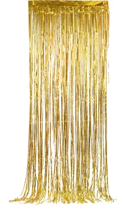 Produktbild von Glitzervorhang Deko-Vorhang gold