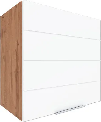 Produktbild von Held Möbel Hängeschrank Florenz BxTxH 60 x 34 x 57 cm weiß matt zerlegt Anschlag reversibel 306.6291