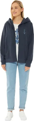 Produktbild von Derbe Rosenanker - Damen Hoodie, Größe:XS, Farbe:navy