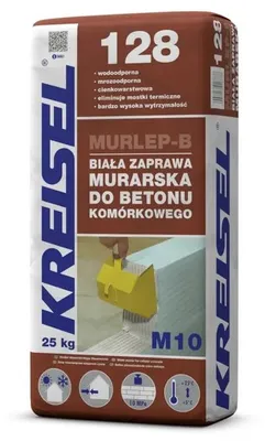 Produktbild von Kreisel Murlep-B 128 Dünnbettmörtel, 25 kg, weiß