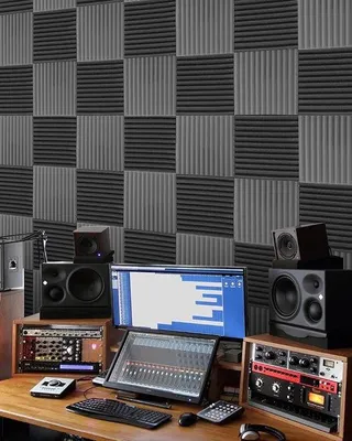 Produktbild von Famanu Schallabsorber Akustikpaneel - 12 Stück