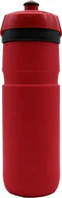 Produktbild von Steuber Sport- & Fahrradtrinkflasche 700 ml rot/grau, ideal für Mannschaftssport, Fitness Studio und Rennrad/Fahrradfahren