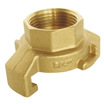 Produktbild von SOMATHERM FOR YOU – Schnellanschluss für Zapfhahn – Die zuverlässige und einfache Lösung für einen blitzschnellen Zapfanschluss – 1/2"-Innengewinde – Gehäuse aus Messing – Integrierte Dichtung