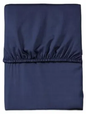 Image de Drap Housse Smukee Polyester Bleu 160x200 cm