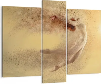 Produktbild von Bild auf Leinwand - Leinwandbild - Frau Abstraktion - 95x80cm - Wand Bild - Wanddeko - Wandbilder - Leinwanddruck - Bilder - Kunstdruck - Wanddekoration - Leinwand bilder - Wandkunst - CB95x80-4061