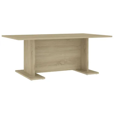 Image de Table basse chêne sonoma 103,5x60x40 cm bois d'ingénierie