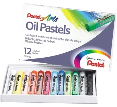 Obrázek produktu pro Olejové pastely 12 barev Pentel