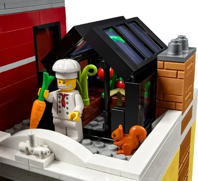 Produktbild von LEGO 10312 Icons Jazz Club Modellbausatz für Erwachsene mit 5 Teilen inklusive Bühne plus Band-Mini-Figuren, Modular Buildings 2023 Collection, Geschenk für Musikliebhaber