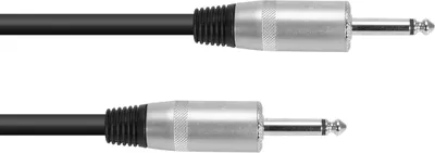 Produktbild von PSSO RE-10 Lautsprecherkabel Klinke 2x2,5 1m sw (30227989)