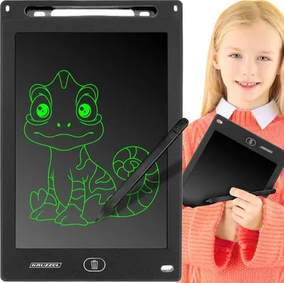 Produktbild von GRAFIK-ZEICHNUNGSTABLETT ZNIKOPIS Tafel + Stift für Kinder KRUZZEL