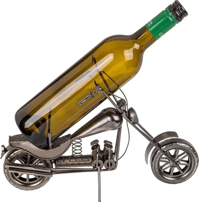 Produktbild von Flaschenhalter Motorrad II aus Metall