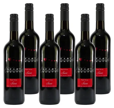 Produktbild von Heart Beats Rotwein -lieblich- (6 x 0,75L)