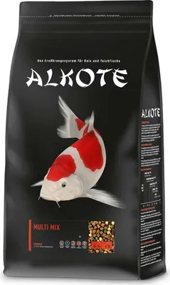 Produktbild von ALKOTE Multi Mix Koifutter | Ganzjahres Fischfutter gesunde Fische 13.5 kg Größe 6.0 mm