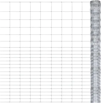 Obrázok produktu pre Maison Exclusive – Záhradný plot z pozinkovanej ocele 50 x 1,6 m, strieborný