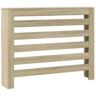 Produktbild von Heizkörperverkleidung Sonoma-Eiche 104x20x82 cm Holzwerkstoff