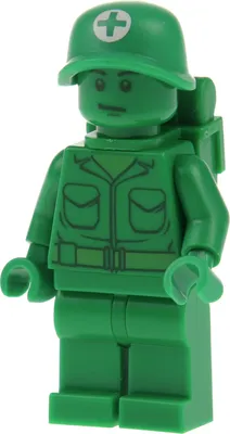 Produktbild von 1x Lego Minifigur Toy Story Soldat Army Man Sanitäter Helm Rucksack 7595 toy002