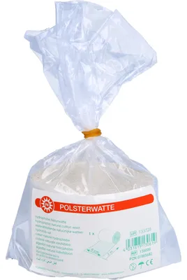 Produktbild von Nobamed hydrophobe Polsterwatte gerollt 6 cm x 2 m, 1 St. Watte