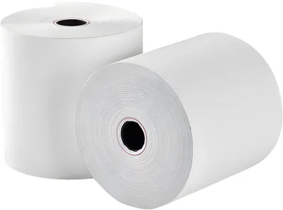 Produktbild von Thermopapier 80 mm x 80 m – 50 Rollen BPA-frei – Für Kassensysteme & Bonprinter