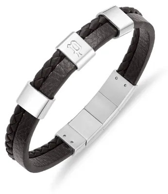 Produktbild von Police Leder Herrenarmband PEAGB0040702