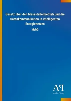 Produktbild von Gesetz über den Messstellenbetrieb und die Datenkommunikation in intelligenten Energienetzen