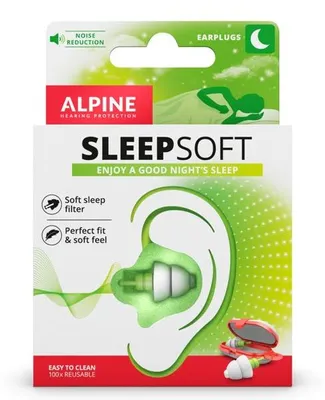 Productafbeelding van ALPINE 2863093 ALPINE Sleep Soft Ohrstöpsel 25 dB Kunststoff, 1 St.