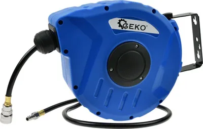 Obrázek produktu pro GEKO Samonavíjecí buben s tlakovou hadicí 10m, 8x12mm G03190