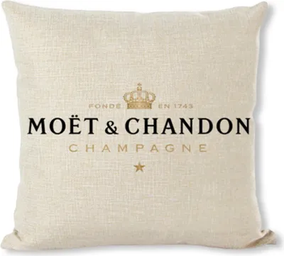 Produktbild von Moët & Chandon Kissenhülle Kissenbezug 45cm x 45cm Kissen