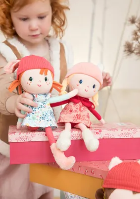 Image de Lilliputiens - Poupée Lena - Poupée douce dans une boîte cadeau - Cadeau parfait pour les enfants