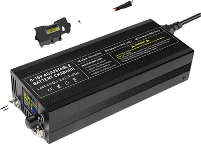 Obrázek produktu pro Nabíječka Lifepo4, nastavitelné výstupní napětí, vysoká proudová kapacita, XCL100A-R, 12V, zástrčka EU