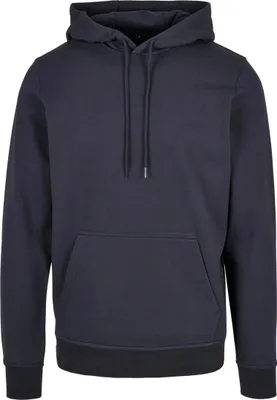 Produktbild von Build Your Brand Basic BB001 | Basic Hoody Herren Kängurutasche - Farbe: Navy - Größe: L