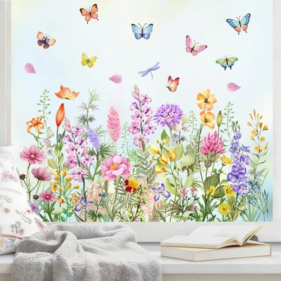 Produktbild von 3 Bögen Fensterbilder für den Frühling und Sommer