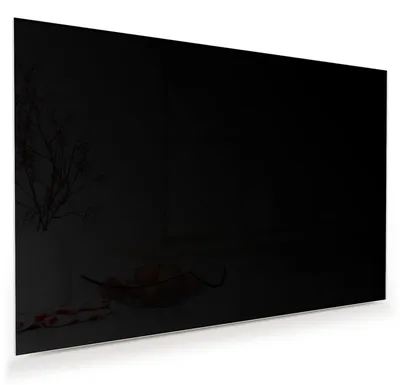 Produktbild von Glasbild 45x30cm in XXL für Wohnzimmer, Schlafzimmer Motiv Schwarzer Hintergrund