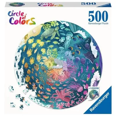 Image de Ravensburger Circle of Colors Puzzels - Ocean, 500st.