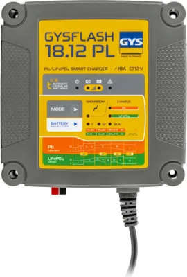 Obrázok produktu pre GYS FLASH 18.12 PL 026926 Automatická nabíjačka 12 V 18 A (026926)
