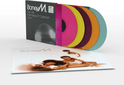 Produktbild von Boney M.: The Hits: The Mixes EP Collection (Volume 1) (Box Set) (Colored Vinyl)