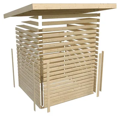 Produktbild von Gerätehaus Merseburg 3 14 mm naturbelassen