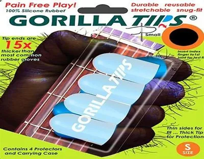Produktbild von Gorilla Tips - Silikon Fingerschutz, Größe: S (44 - 51 mm)