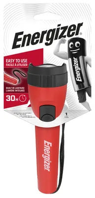 Obrázok produktu pre Energizer Light 2AA, Baterka, Červená, Plast, Tlačidlá, LED, 7 lámp