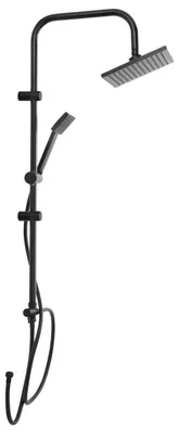 Produktbild von Brausegarnitur ohne Wandbatterie DÉ mattschwarz