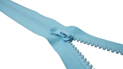 Produktbild von Reißverschluss Kunststoff 55 cm 16# Hellblau