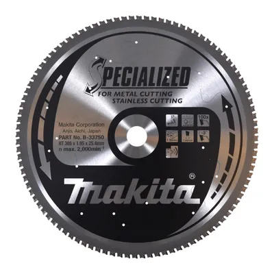 Image de Lame de scie MAKITA B-33750 Ø305mm Specialized métal et inox