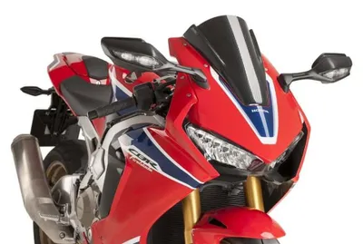 Produktbild von PUIG 9407C Z-Racing Scheibe passend fuer HONDA CBR1000RR FIREBLADE SP Carbon look