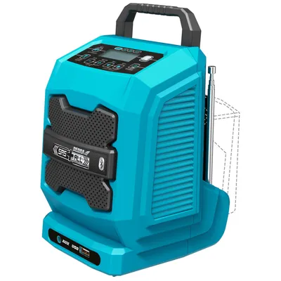 Produktbild von Bluetooth-Akkuradio 18 V Usb Sas - Ded7005