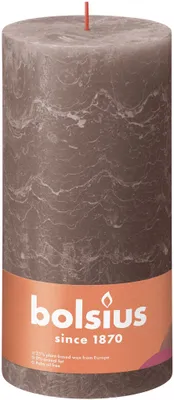 Image de Bougie Rustique Taupe Rustique